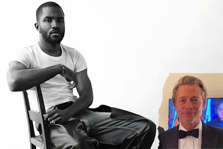 foto di frank ocean e Brad Pitt