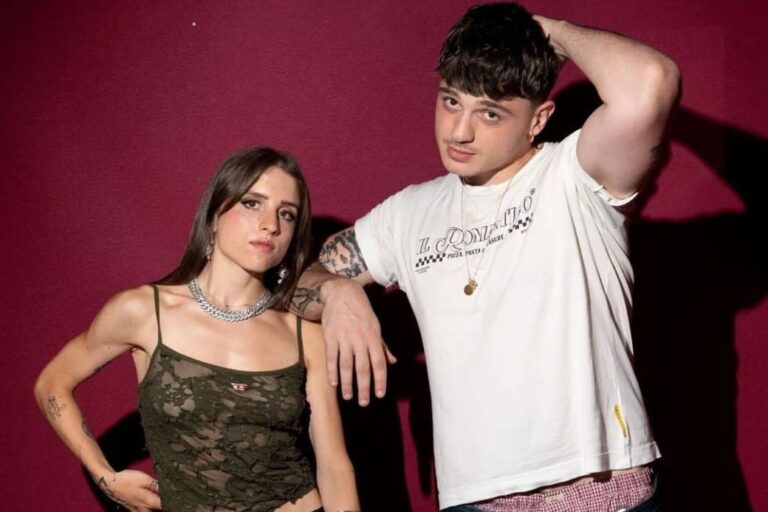 foto di Angelina Mango e il rapper Olly